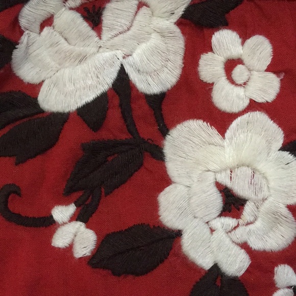 Anthropologie Lithe Brand Embroidered Blouse - Picture 3 of 3